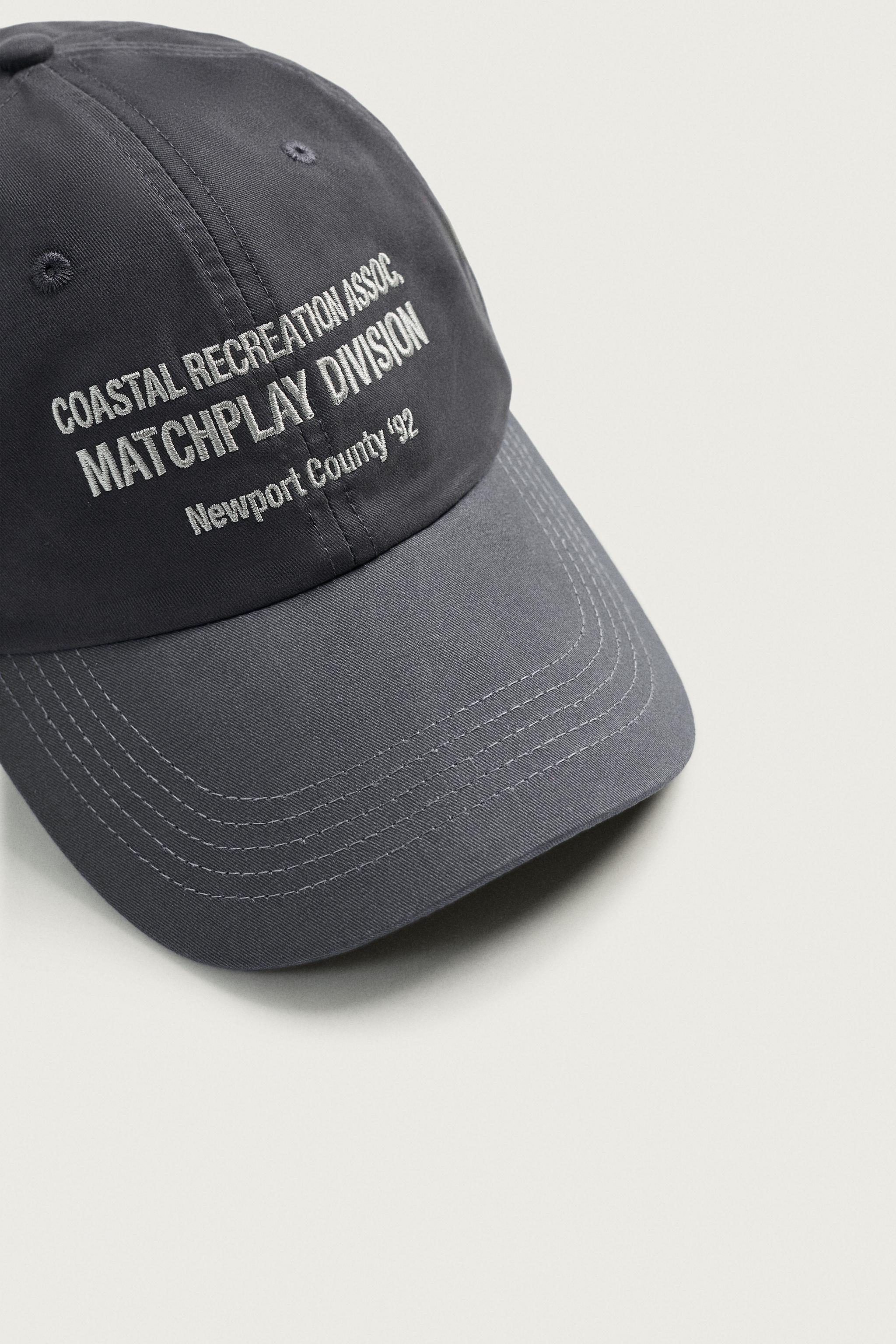 CASQUETTE DÉLAVÉE INSCRIPTION BRODÉE